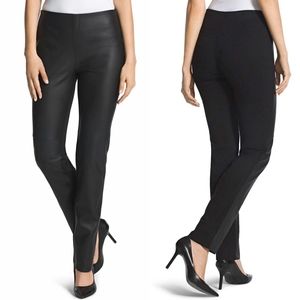 Chicos 3 FAUX-LEATHER PANTS
